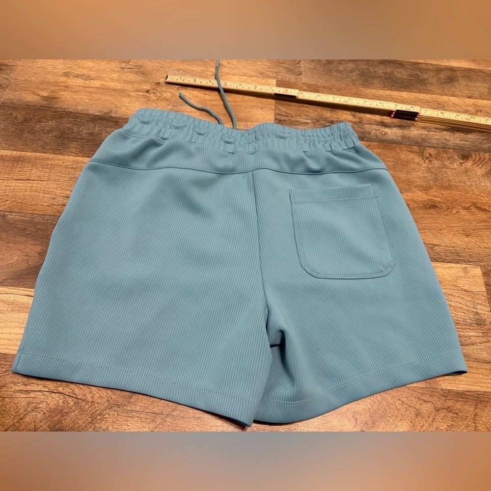 💙 Mondetta Blue Ribbed Lounge Shorts – Size S💙 - Picture 7 of 7